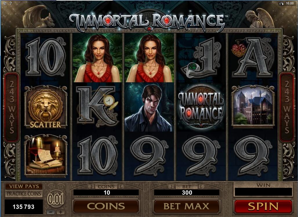 immortal romance slot