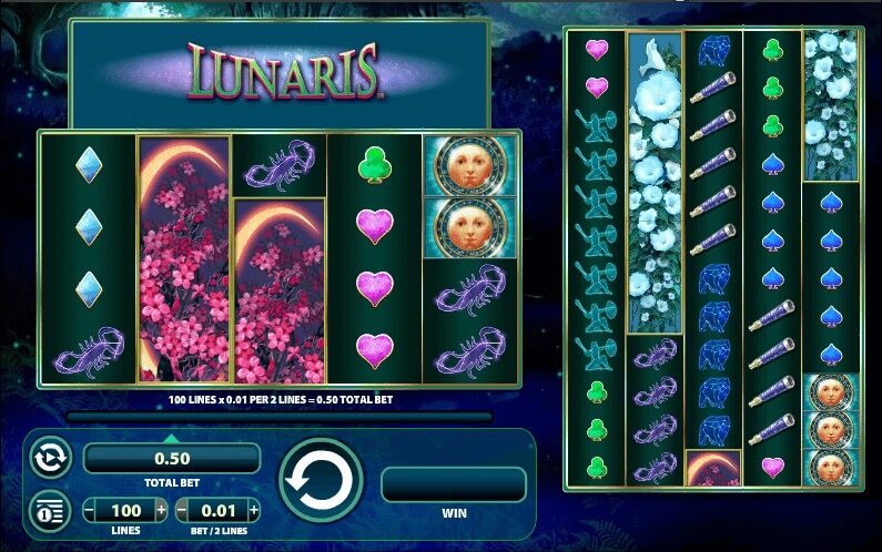 lunaris online slot machine